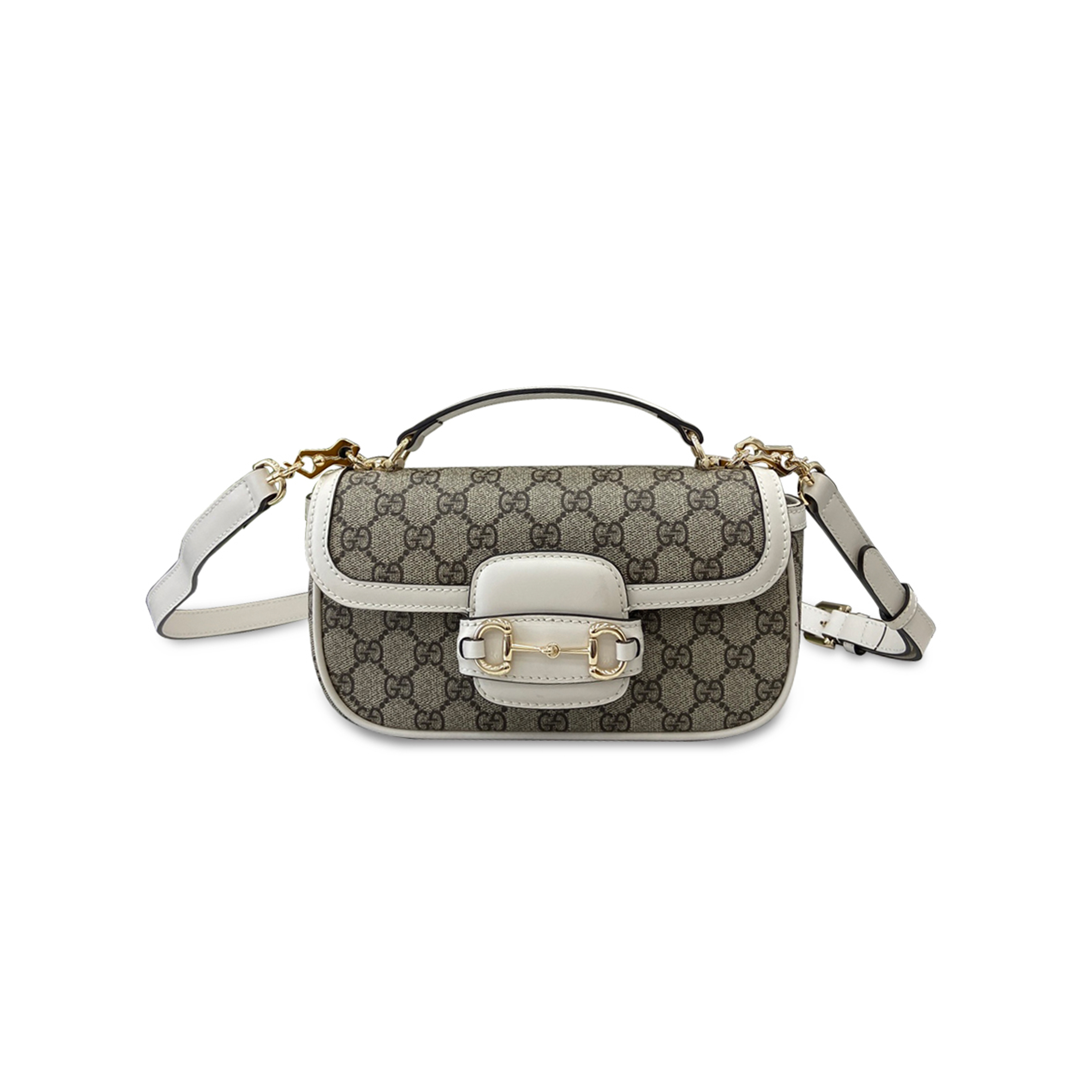 G*u*i horsebit 1955 soft small top handle bag ‎815206 (22.6*12.7*5.6cm)